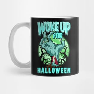 Zombies woke from quarantine for Halloween Mug